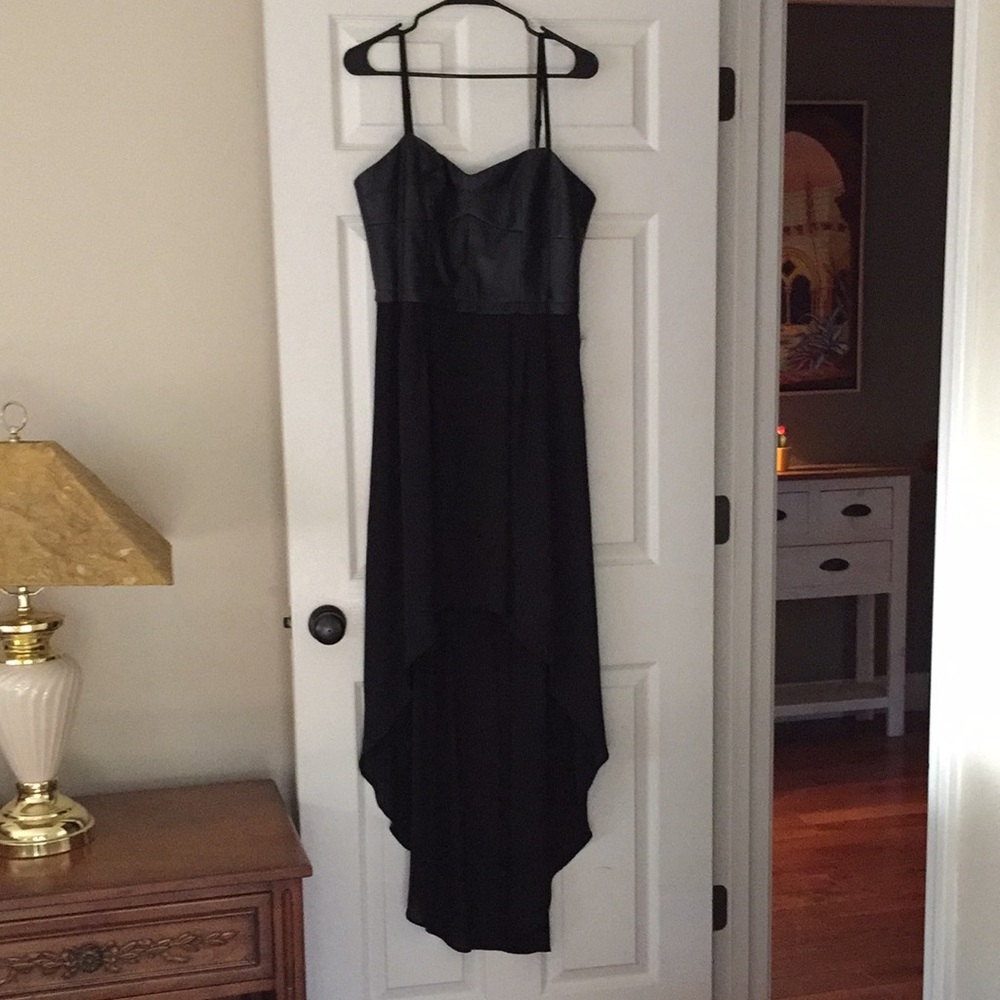 BCBGMaxAzria long sleeveless dress